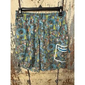 Fielder Bonobos Mens Swim Trunks hybrid shorts, size XS